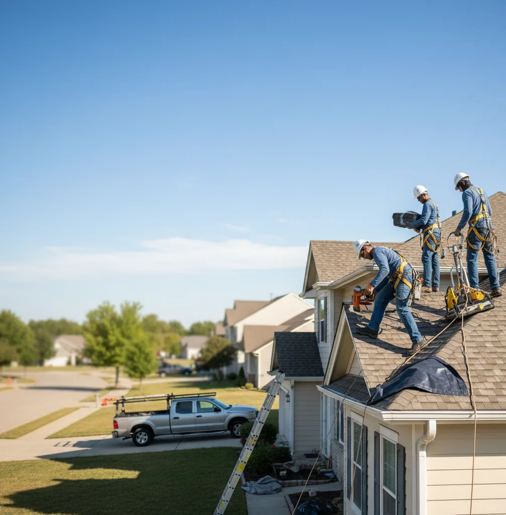 Roof Repair in Britt